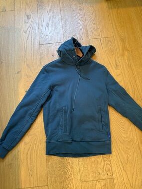 Tiger of Sweden Navy Blue Hooded Sweatshirt